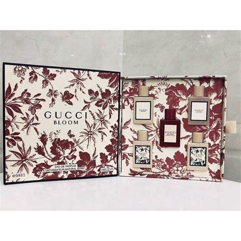 Set bộ nước hoa Gucci Bloom mini 5 chai/5ml 